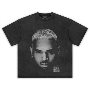 THE FACE OF BREEZY CHRIS BROWN TANK TOP & TEE & LONG SLEEVE & LAYERED LS & HOODIE