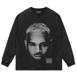 THE FACE OF BREEZY CHRIS BROWN TANK TOP & TEE & LONG SLEEVE & LAYERED LS & HOODIE