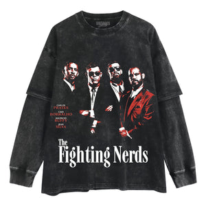THE FIGHTING NERDS TANK TOP & TEE & LONG SLEEVE & LAYERED LS & HOODIE