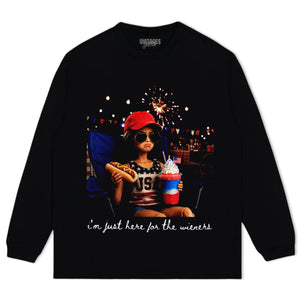 THE FIREWORKS FUNNY 4TH OF JULY - BARBIE DOLL MEME V2 TANK TOP & TEE & LONG SLEEVE & LAYERED LS & HOODIE