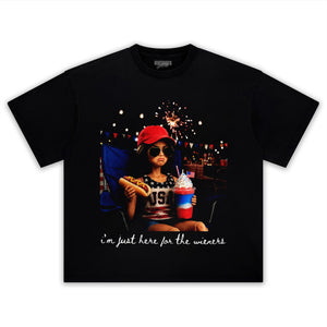THE FIREWORKS FUNNY 4TH OF JULY - BARBIE DOLL MEME V2 TANK TOP & TEE & LONG SLEEVE & LAYERED LS & HOODIE