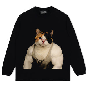 THE FITNESS CAT TANK TOP & TEE & LONG SLEEVE & LAYERED LS & HOODIE