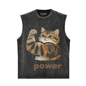 THE FITNESS CAT V3 TANK TOP & TEE & LONG SLEEVE & LAYERED LS & HOODIE