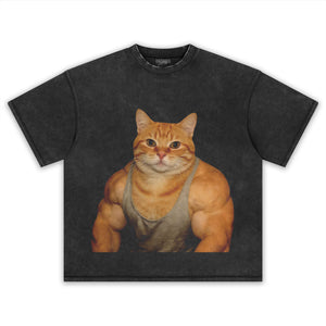 THE FITNESS CAT V4 TANK TOP & TEE & LONG SLEEVE & LAYERED LS & HOODIE