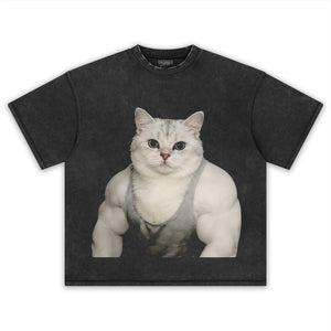 THE FITNESS CAT V5 TANK TOP & TEE & LONG SLEEVE & LAYERED LS & HOODIE