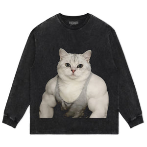 THE FITNESS CAT V5 TANK TOP & TEE & LONG SLEEVE & LAYERED LS & HOODIE