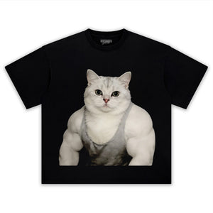 THE FITNESS CAT V5 TANK TOP & TEE & LONG SLEEVE & LAYERED LS & HOODIE