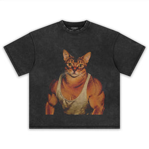 THE FITNESS CAT V6 TANK TOP & TEE & LONG SLEEVE & LAYERED LS & HOODIE