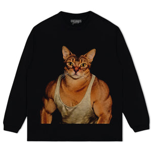 THE FITNESS CAT V6 TANK TOP & TEE & LONG SLEEVE & LAYERED LS & HOODIE