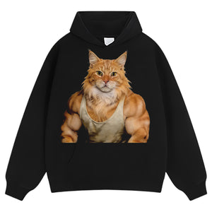 THE FITNESS CAT V7 TANK TOP & TEE & LONG SLEEVE & LAYERED LS & HOODIE