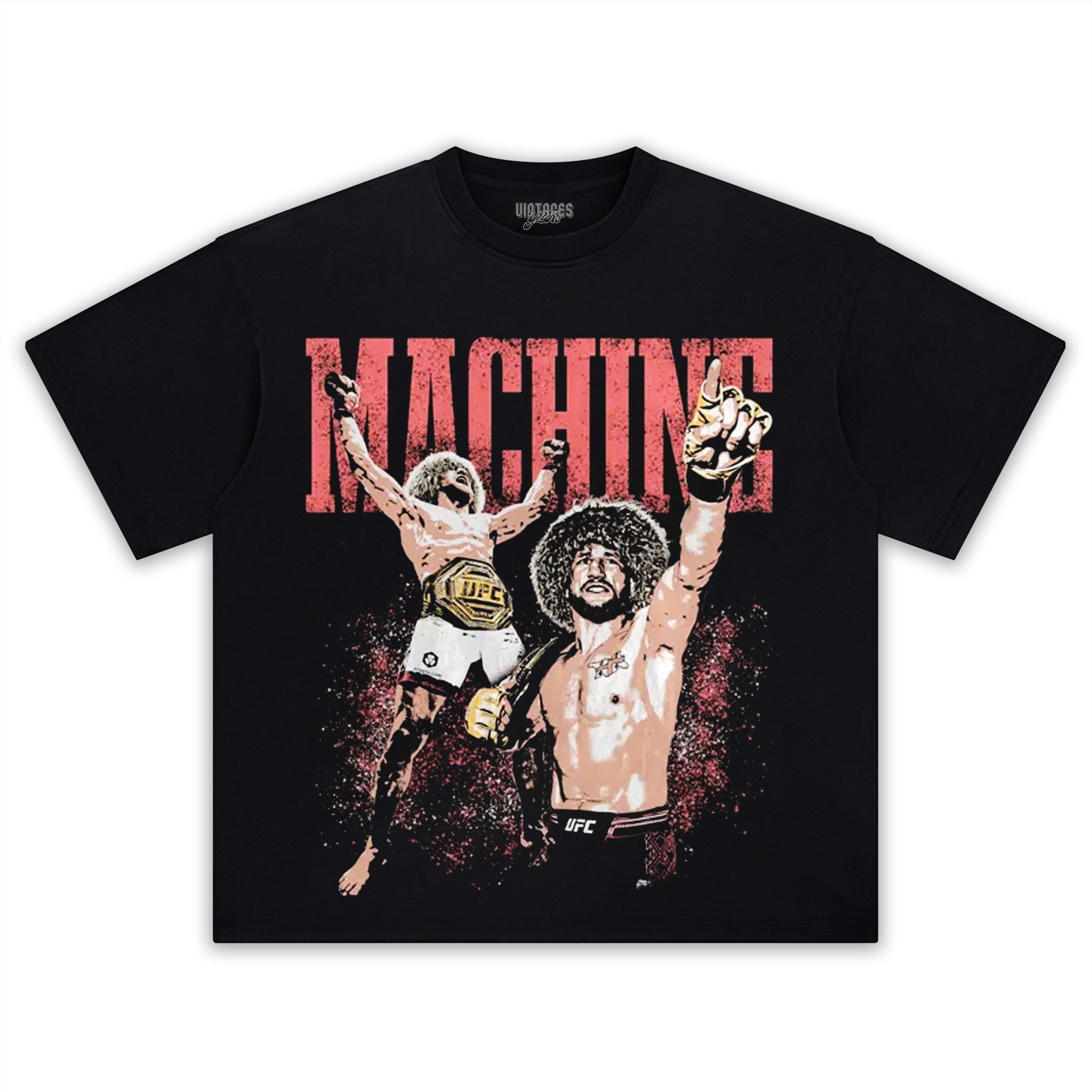 THE MACHINE UFC TEE & LS & HOODIE