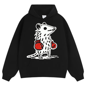 THE MOUSE BOXER TANK TOP & TEE & LONG SLEEVE & LAYERED LS & HOODIE