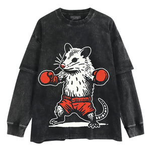 THE MOUSE BOXER V2 TANK TOP & TEE & LONG SLEEVE & LAYERED LS & HOODIE