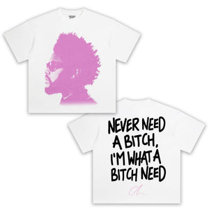 THE WEEKND - PINK HALFTONE V2 TEE