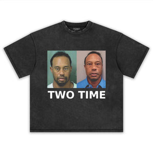 TIGER WOODS MUGSHOT TWO TIME TANK TOP & TEE & LONG SLEEVE & LAYERED LS & HOODIE