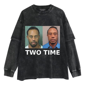 TIGER WOODS MUGSHOT TWO TIME TANK TOP & TEE & LONG SLEEVE & LAYERED LS & HOODIE