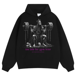 TOO LOW FOR GYM BROS GOLD TANK TOP & TEE & LONG SLEEVE & LAYERED LS & HOODIE