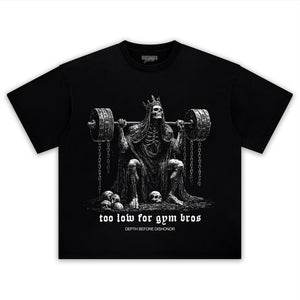 TOO LOW FOR GYM BROS GOLD V3 TANK TOP & TEE & LONG SLEEVE & LAYERED LS & HOODIE