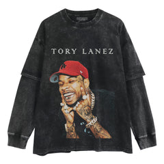 TORY LANEZ - VINTAGE 1 LAYERED LONG SLEEVE
