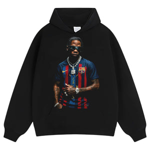 TRAVIS SCORTT & FC BARCELONA TEE & LS & HOODIE