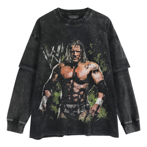 TRIPLE H TANK TOP & TEE & LONG SLEEVE & LAYERED LS & HOODIE