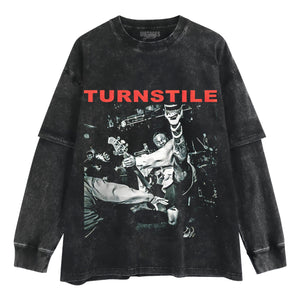 TURNSTILE AMERICAN TANK TOP & TEE & LONG SLEEVE & LAYERED LS & HOODIE