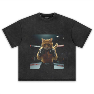 UFC FIGHTER CAT TEE