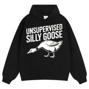 UNSUPERVISED SILLY GOOSE TEE & LS & HOODIE