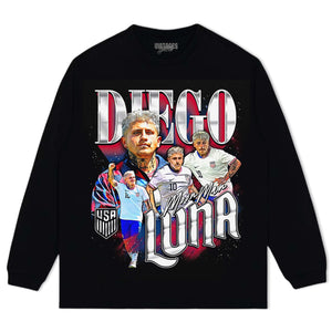 USMNT DIEGO LUNA “MOON MAN” TEE & LS & HOODIE