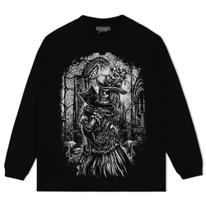 VICTORIAN CAT LADY TEE & LS & HOODIE