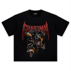 VINTAGE DOBERMAN PINSCHER STREETWEAR TANK TOP & TEE & LONG SLEEVE & LAYERED LS & HOODIE