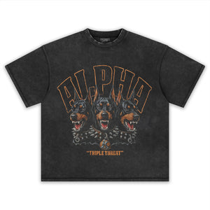 VINTAGE DOBERMAN PINSCHER STREETWEAR V4 TANK TOP & TEE & LONG SLEEVE & LAYERED LS & HOODIE