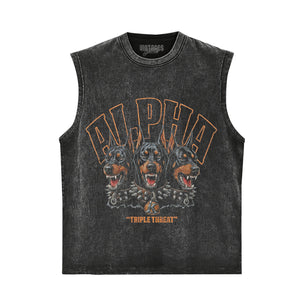 VINTAGE DOBERMAN PINSCHER STREETWEAR V4 TANK TOP & TEE & LONG SLEEVE & LAYERED LS & HOODIE