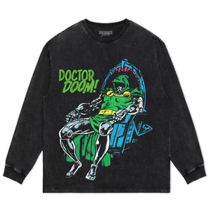 VINTAGE DR DOOM SITTING TANK TOP & TEE & LONG SLEEVE & LAYERED LS & HOODIE