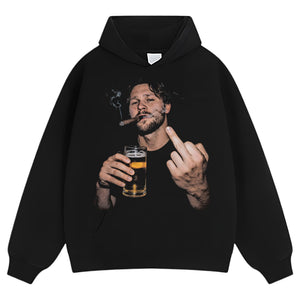 VINTAGE JOSH ALLEN FLIPPING THE BIRD MEME TANK TOP & TEE & LONG SLEEVE & LAYERED LS & HOODIE