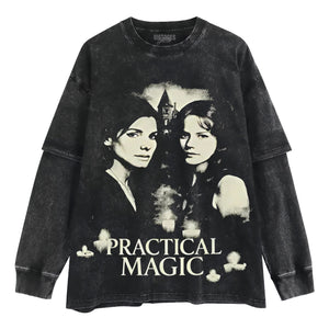 VINTAGE PRACTICAL MAGIC TANK TOP & TEE & LONG SLEEVE & LAYERED LS & HOODIE