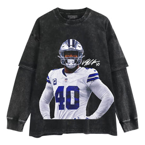 VON MILLER - DALLAS COWBOYS TANK TOP & TEE & LONG SLEEVE & LAYERED LS & HOODIE