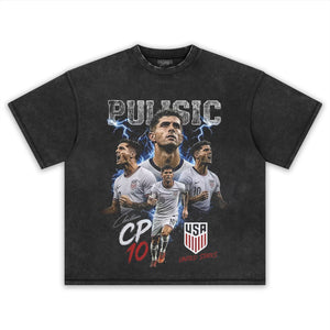WORLD CUP 2026 CHRISTIAN PULISIC TANK TOP & TEE & LONG SLEEVE & LAYERED LS & HOODIE