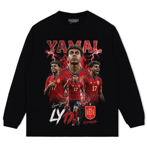 WORLD CUP 2026 LAMINE YAMAL TANK TOP & TEE & LONG SLEEVE & LAYERED LS & HOODIE