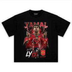 WORLD CUP 2026 LAMINE YAMAL TANK TOP & TEE & LONG SLEEVE & LAYERED LS & HOODIE