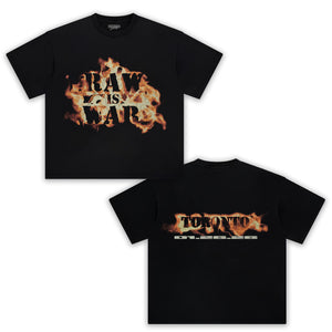 WWE X THE WEEKND RAW IS WAR TEE