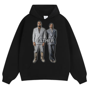 YE TRAVIS SCOTT FATHER TANK TOP & TEE & LONG SLEEVE & LAYERED LS & HOODIE