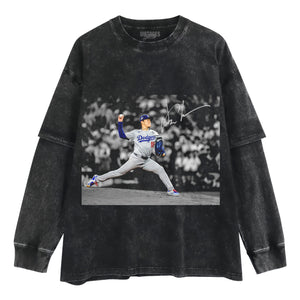 YOSHINOBU YAMAMOTO DODGERS LA TANK TOP & TEE & LONG SLEEVE & LAYERED LS & HOODIE