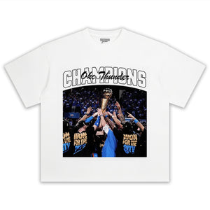 2025 OKLAHOMA CITY THUNDER  y2k TEE