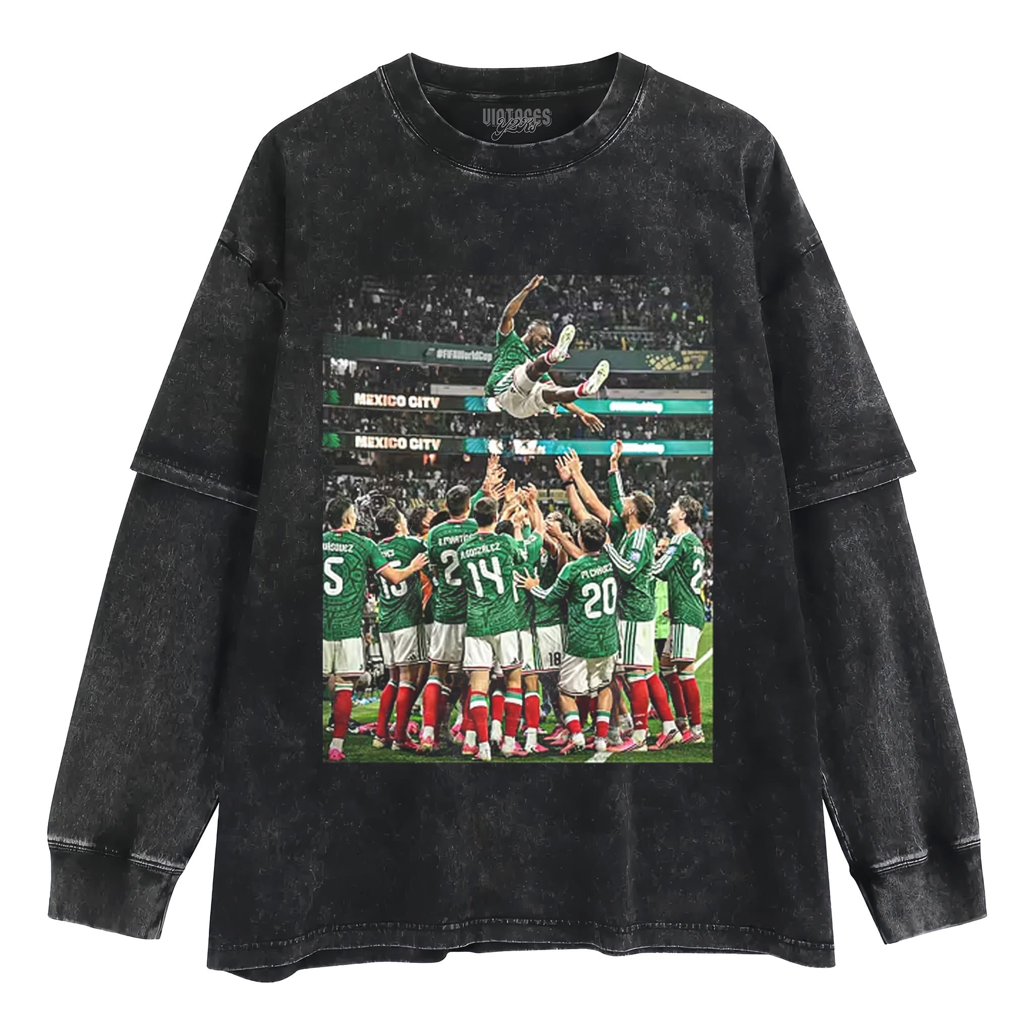 2026 WORLD CUP MEXICO TEAM HONOR JULIÁN QUIÑONES TANK TOP & TEE & LONG SLEEVE & LAYERED LS & HOODIE