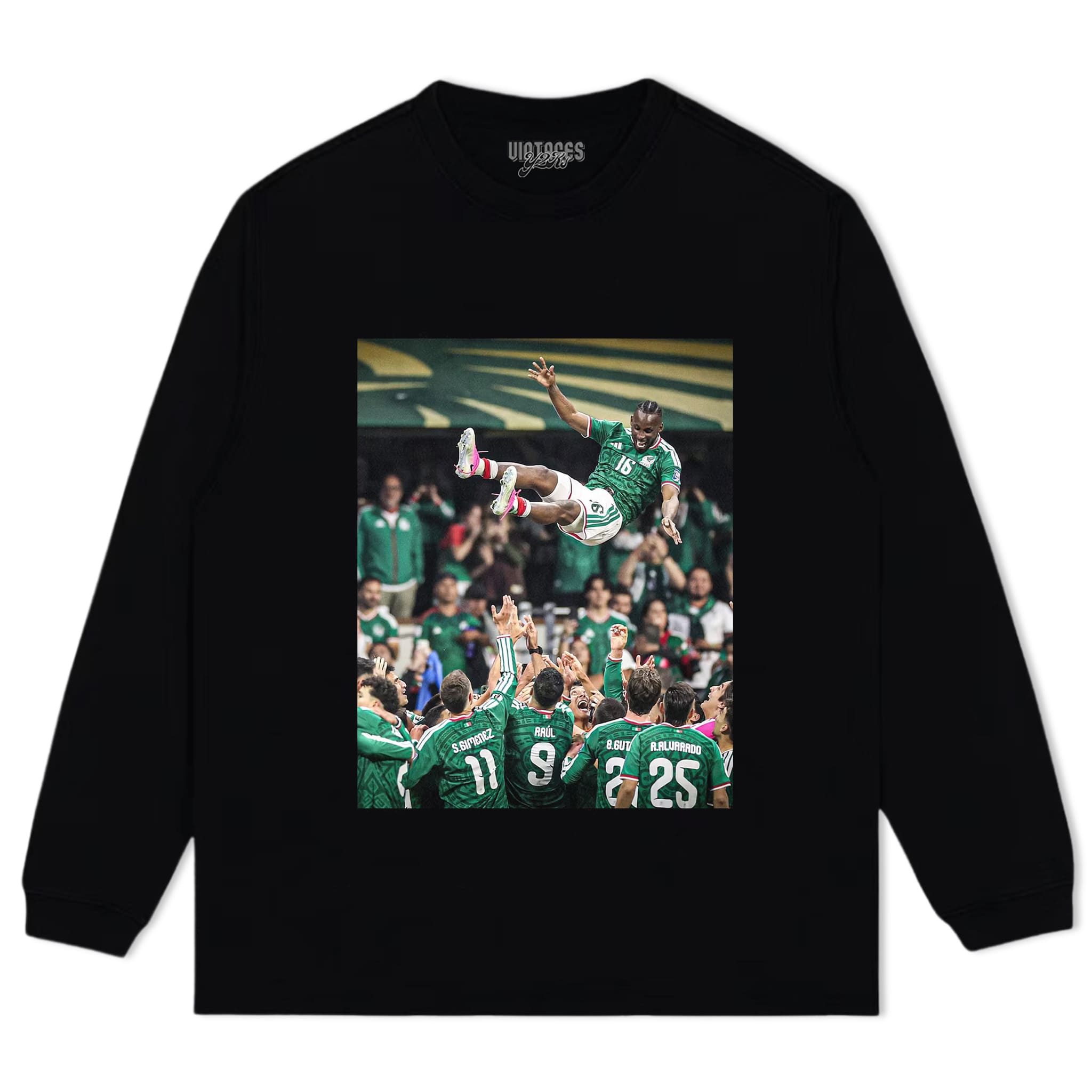 2026 WORLD CUP MEXICO TEAM HONOR JULIÁN QUIÑONES V2 TANK TOP & TEE & LONG SLEEVE & LAYERED LS & HOODIE