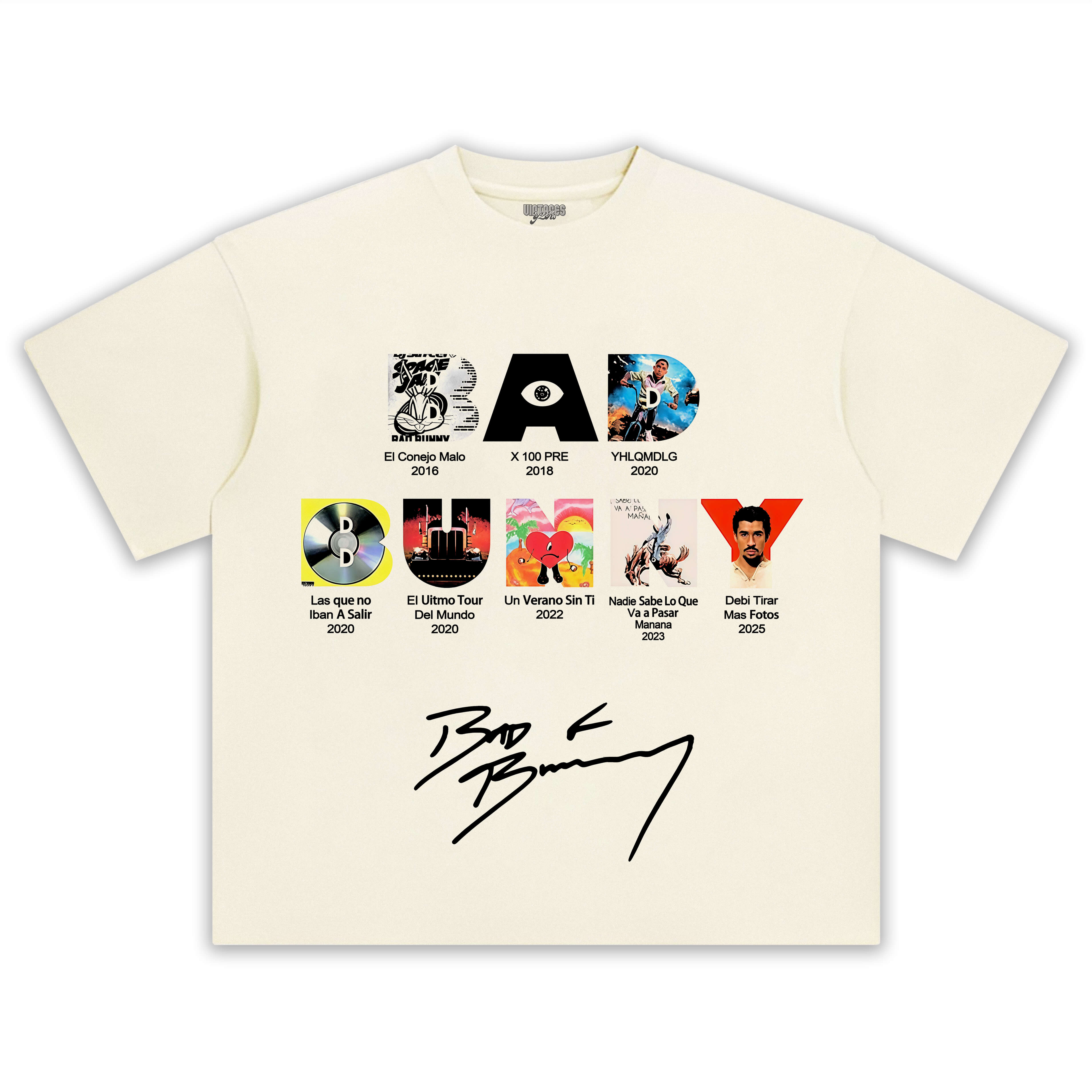 BAD BUNNY 2025 V3 TEE & LS & HOODIE