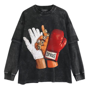 3 MIKES JORDAN JACKSON TYSON MJ GLOVES TANK TOP & TEE & LONG SLEEVE & LAYERED LS & HOODIE