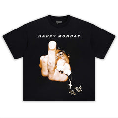 2 PAC HAPPY MONDAY V3 TEE