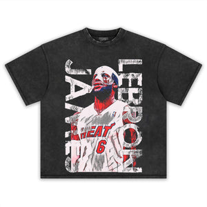 LEBRON JAMES & MIAMI HEAT TEE